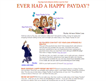 Tablet Screenshot of happypayday.com